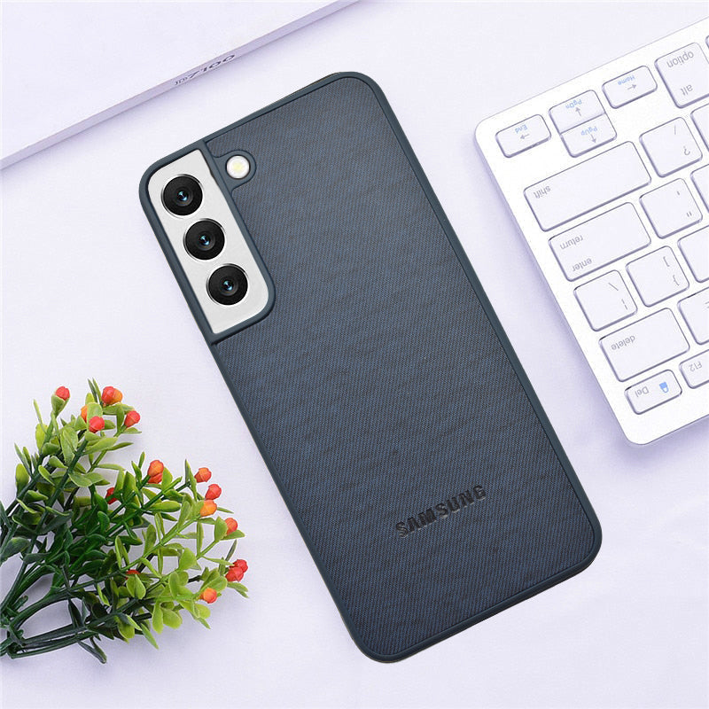 Cloth Pattern Inspiration Soft Sleek Silicon Case For Samsung Galaxy S22 Plus - Premium Cases