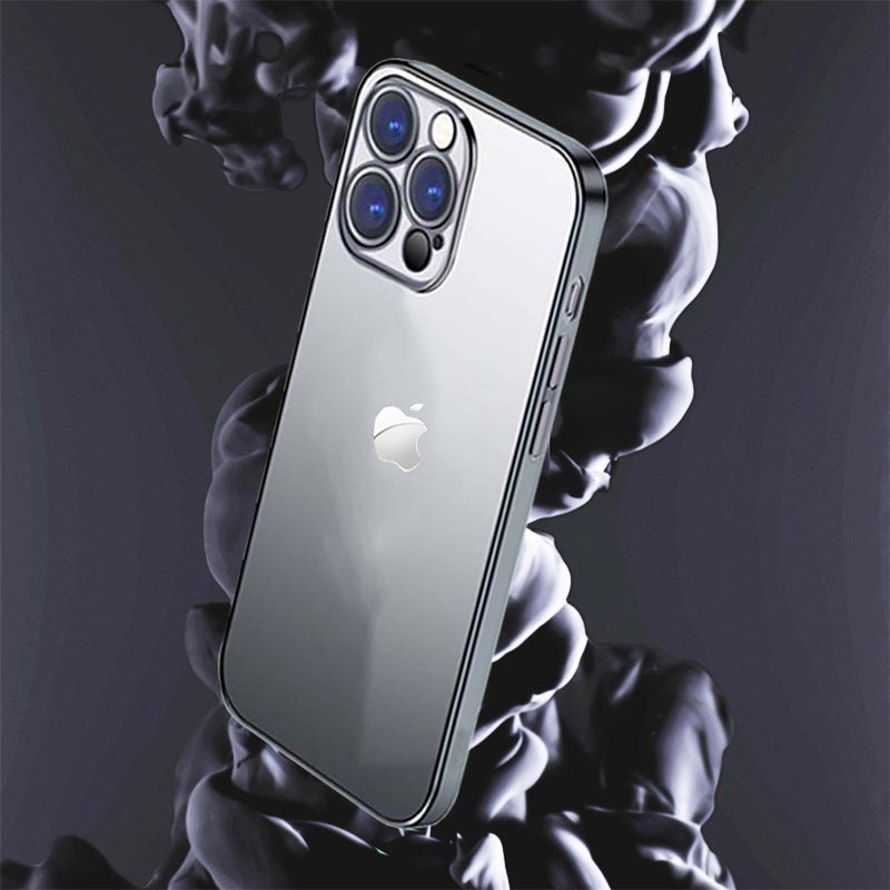 Luxury Square Silicon Premium Transparent Clear Case With Camera Protection For iPhone 11 Pro - planetcartonline