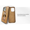 Santa Barbara Crete Series Genuine Brown Leather Case For iPhone 13 Pro Max