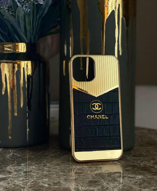 Premium Golden Luxury Back Case For Apple iPhone 13 Pro - Premium Cases