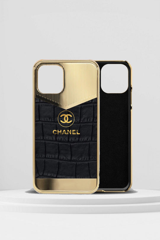 Premium Golden Luxury Back Case For Apple iPhone 13 - Premium Cases