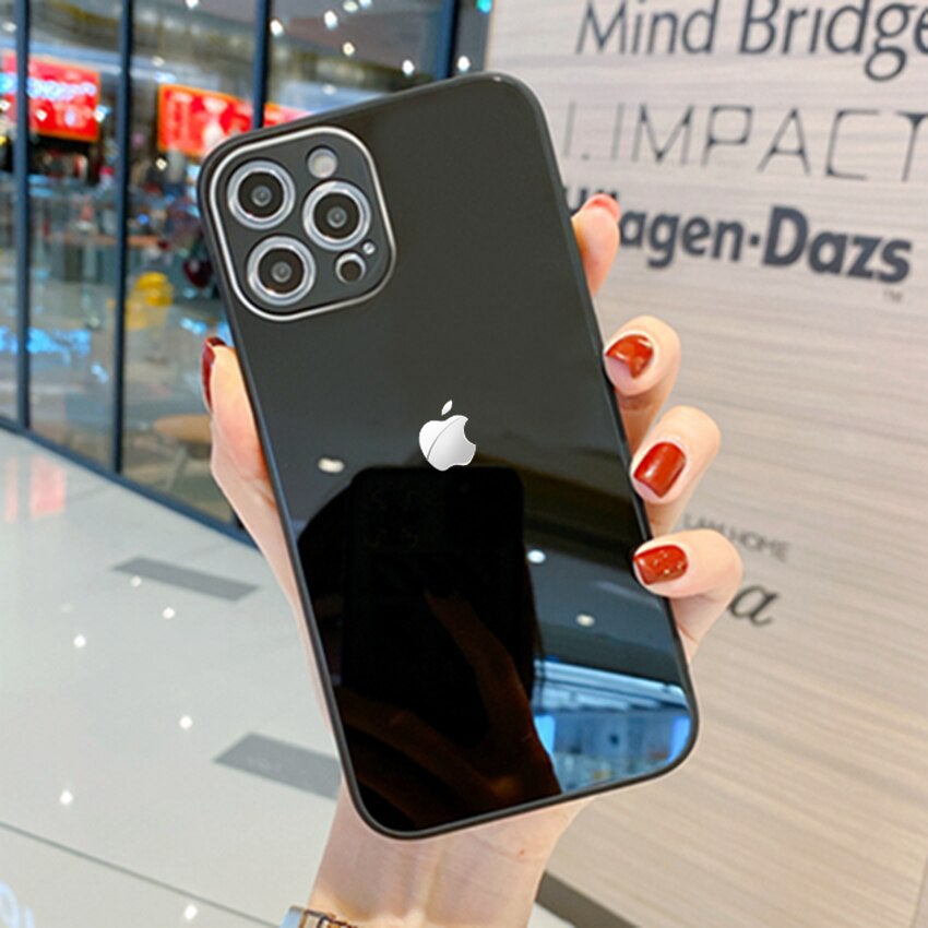 Glossy Edition Silicone Back Case with Camera Protection For iPhone 11 Pro - planetcartonline