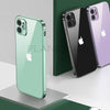 Luxury Square Silicon Clear Case With Camera Protection For iPhone 12 Pro Max