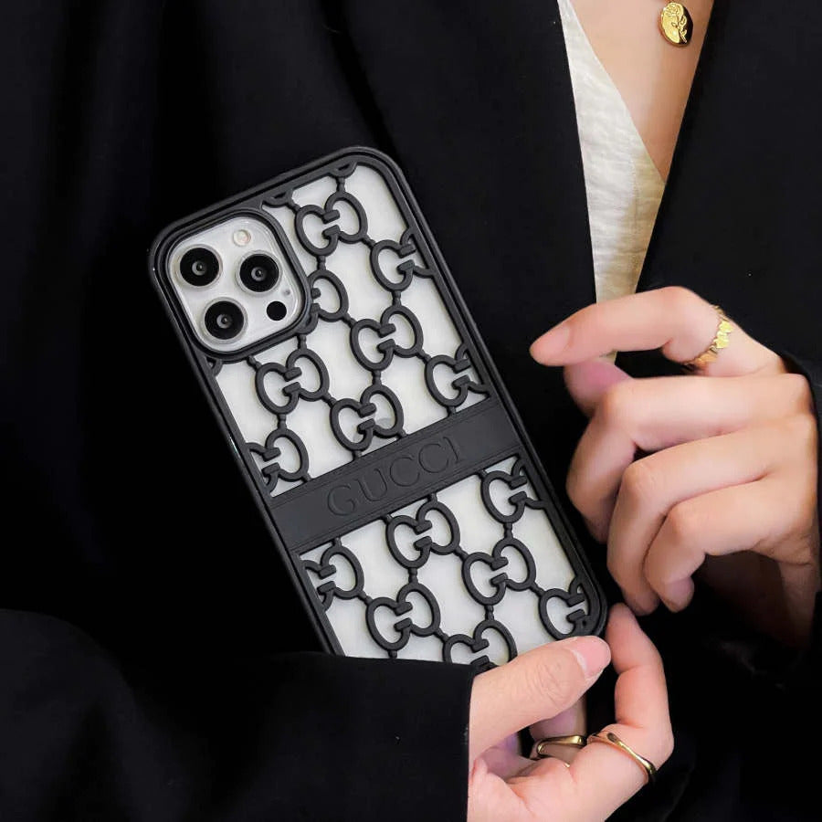 Premium Luxury 3D Carved Design Back Case Cover for iPhone 11