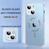 Glossy Ultra Thin Electroplated Camera Lens Protection With Magsafe For iPhone 14 Series