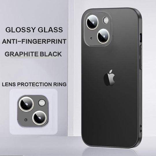 Glossy Ultra Thin Electroplated Camera Lens Protection For iPhone 15 Plus