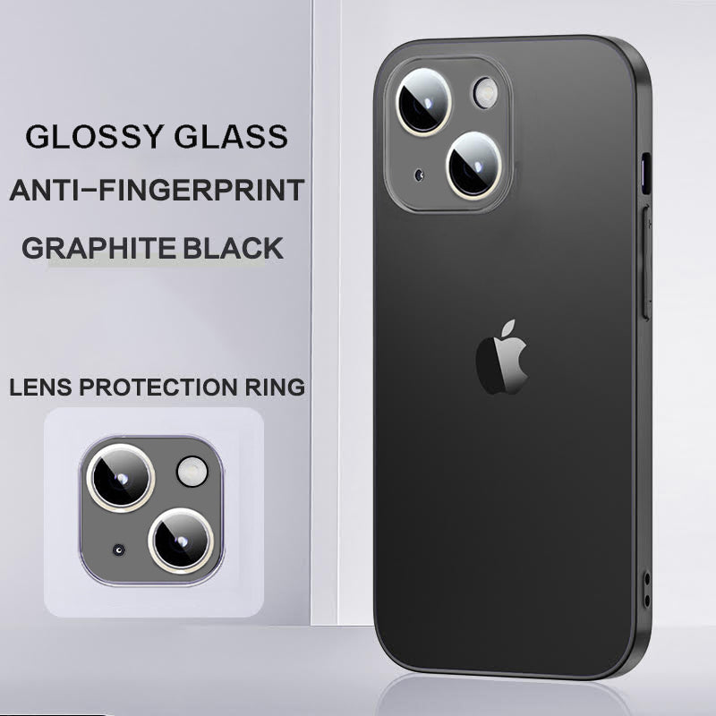 Glossy Ultra Thin Electroplated Camera Lens Protection For iPhone 15