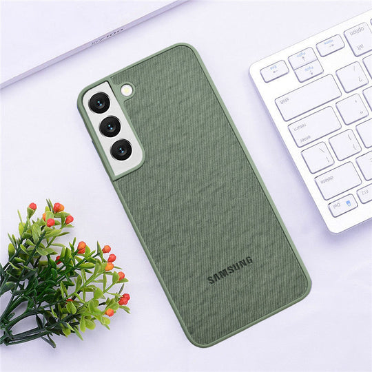 Cloth Pattern Inspiration Soft Sleek Silicon Case For Samsung Galaxy S22 Plus - Premium Cases