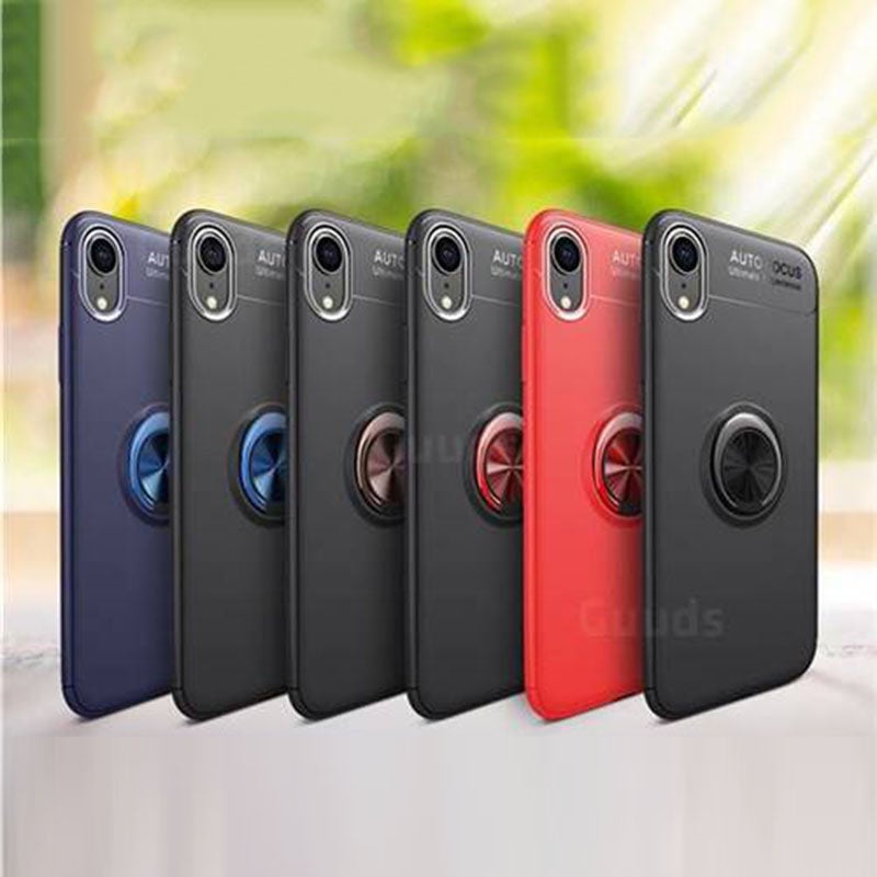 Little Q Auto Focus Ring Soft Case For iPhone XS Max