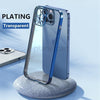 Luxury Square Silicon Clear Case With Camera Protection For iPhone 12 Pro Max
