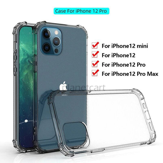 King Kong Silicone Transparent Bumper Soft Case Cover For iPhone 12 Pro Max