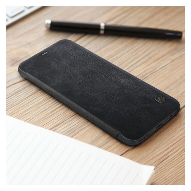 Genuine QIN Leather Flip Case For Oneplus 8 Pro