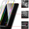 Baseus Ultra Thin Rainbow Aurora Transparent Glass Case For Iphone X/XS