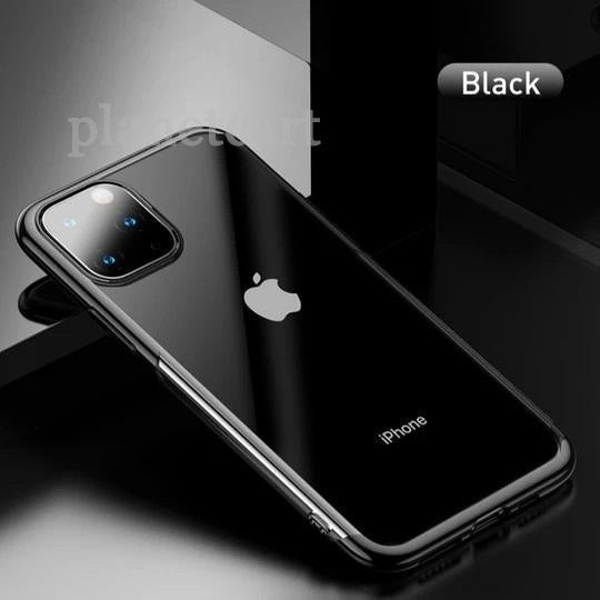 Baseus Ultra-Thin Transparent Sparkling Edge Case For iPhone 11 Pro Max