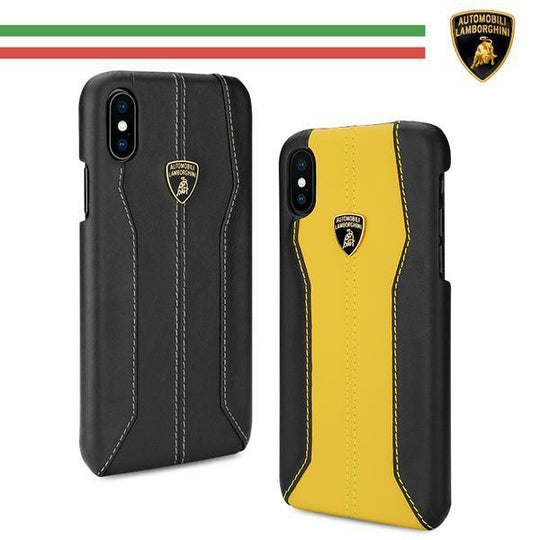 Lamborghini Genuine Huracan D1 Leather Crafted Limited Edition Case For iPhone X/XS - Planetcart