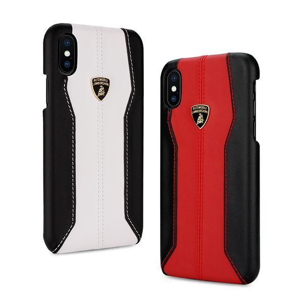 Lamborghini Genuine Huracan D1 Leather Crafted Limited Edition Case For iPhone XS Max