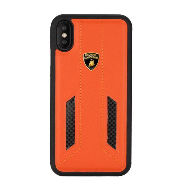 Lamborghini Genuine Huracan D6 Carbon Fiber And Leather Crafted Limited Edition Case For iPhone X/XS - Planetcart