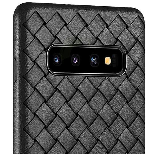 Ultra Thin Grid Weaving Case For Samsung Glaxy S10 Plus - Planetcart