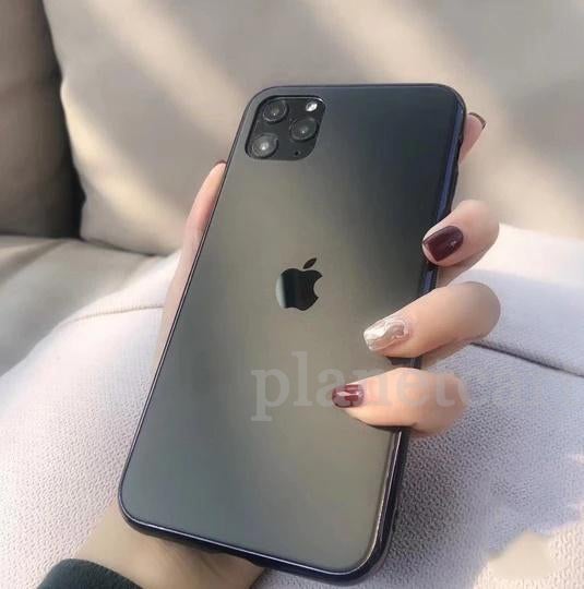 Soft Edge Matte Finish Glass Case For iPhone 11 Pro