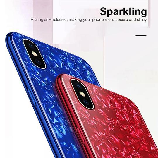 Dream Shell Series Textured Marble Case [ Non Sensor Working ] For iPhone XS Max - Planetcart