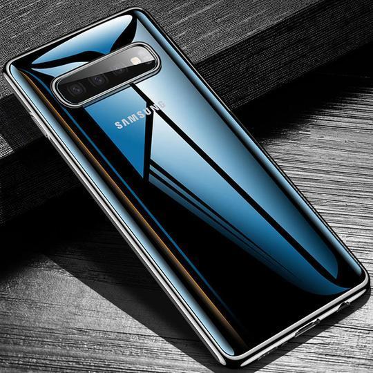 Baseus Glitter Transparent Ultra Thin Case For Samsung Glaxy S10 Plus - Planetcart