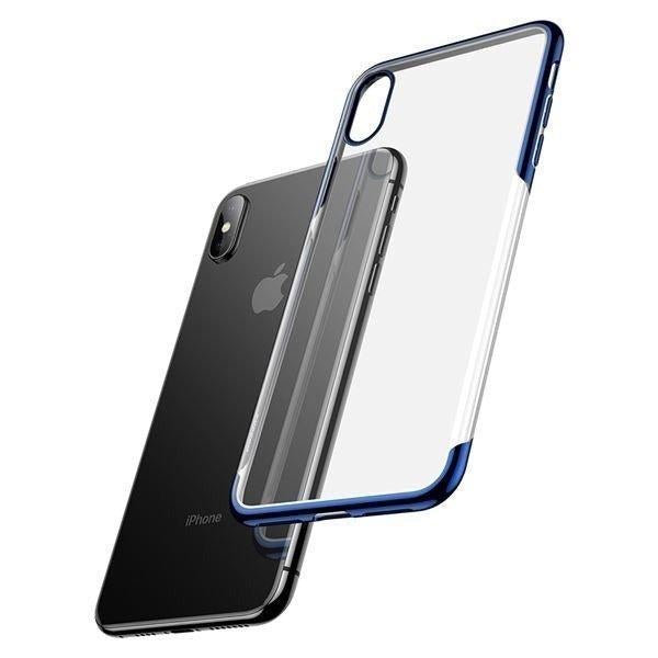 Baseus Ultra Thin Glitter Transparent Silicon Case For Iphone X/XS - Planetcart
