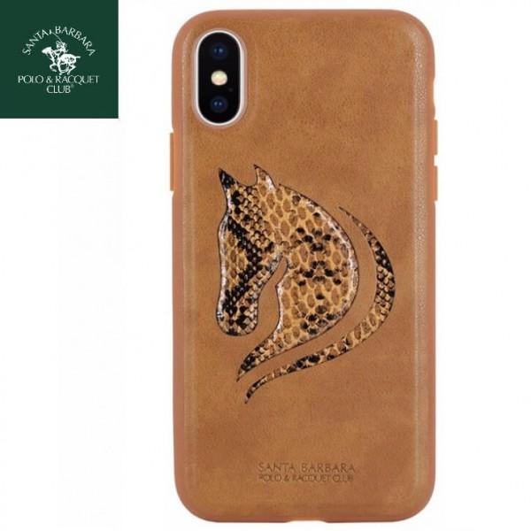 Santa Barbara Viscount Series Genuine Leather Case For iPhone X/XS