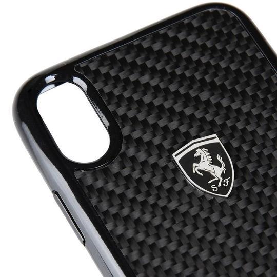 Ferrari 3D Carbon Fiber Protective Case For iPhone X/XS - Planetcart