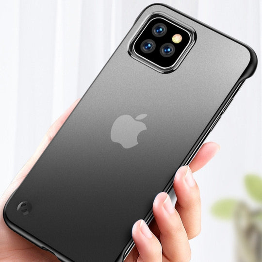 Frameless Semi Transparent Finger Ring Case For iPhone 11 - Planetcart