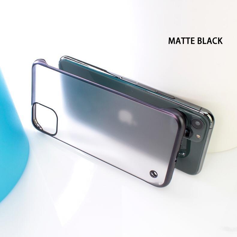 Glossy Edge Semi Transparent Premium Case For iPhone 11 Pro Max - Planetcart