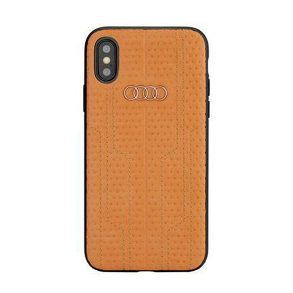 Audi A6 D1 Genuine Leather Crafted Limited Edition Case For iPhone X/XS