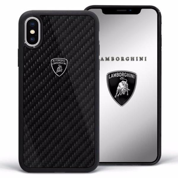 Lamborghini Genuine Elemento D3 Carbon Fiber Crafted Limited Edition Case For iPhone X/XS
