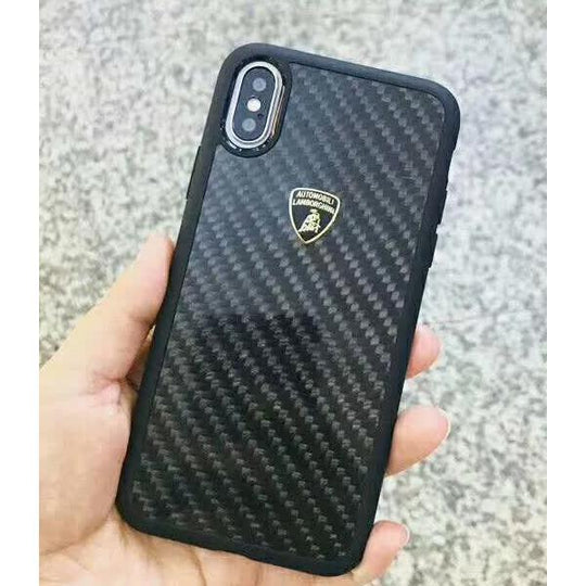 Lamborghini Genuine Elemento D3 Carbon Fiber Crafted Limited Edition Case For iPhone X/XS - Planetcart