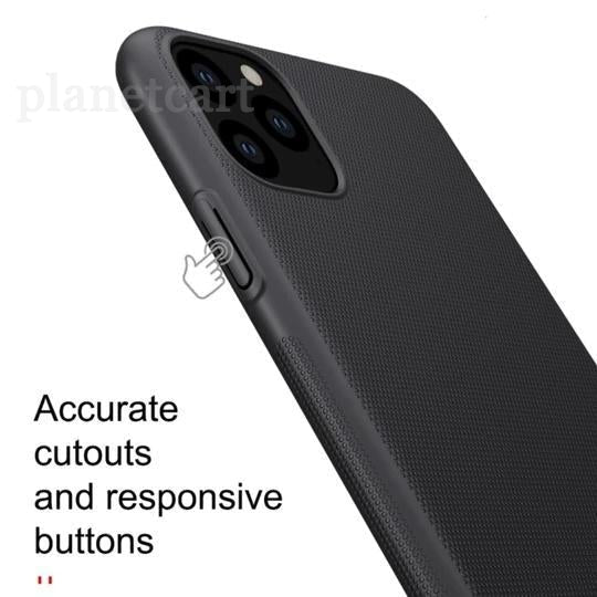 Nillkin Super Frosted Shield Back Case For iPhone 11 Pro Max Black