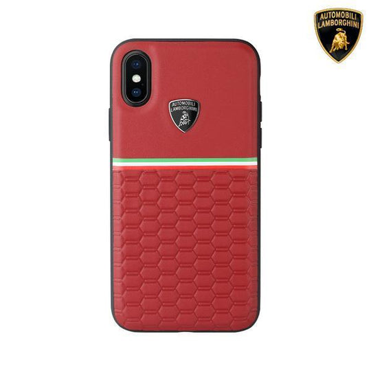 Lamborghini Genuine Urus D3  Leather Crafted Limited Edition Case For iPhone X/XS - Planetcart