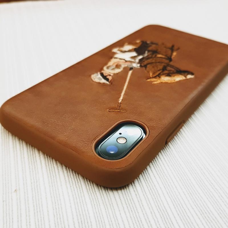 Santa Barbara Jockey Series Genuine Leather Case For iPhone 11 - Planetcart