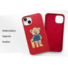 Santa Barbara Crete Series Genuine Red Leather Case For iPhone 13 Pro