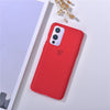 Liquid Silicone Logo Back Case For One Plus 9 Series