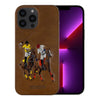 Santa Barbara Jockey Series Genuine Leather Brown Case For iPhone 13 Pro
