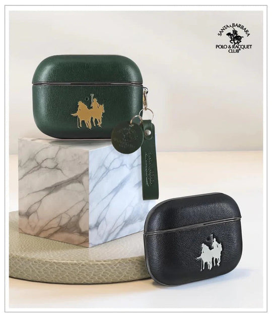 Santa Barbara Umbra Series Genuine Leather Case for Airpods Pro - Premium Cases